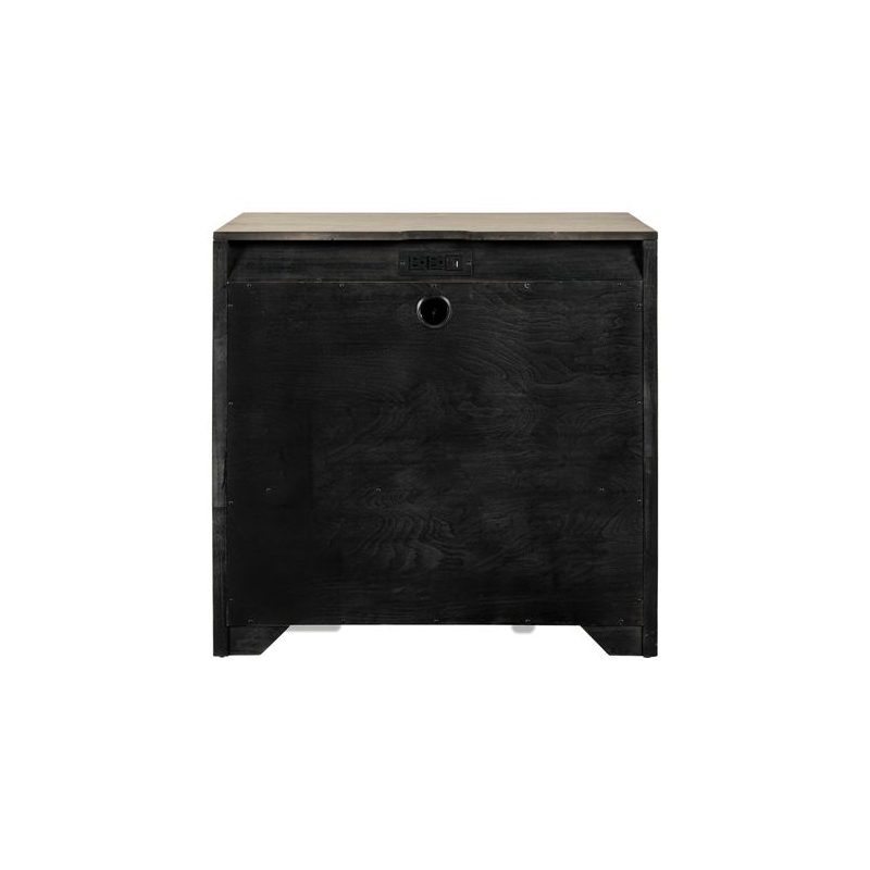 Liberty Furniture Proximity Place Bedside Chest AC USB Charging Station - Brown