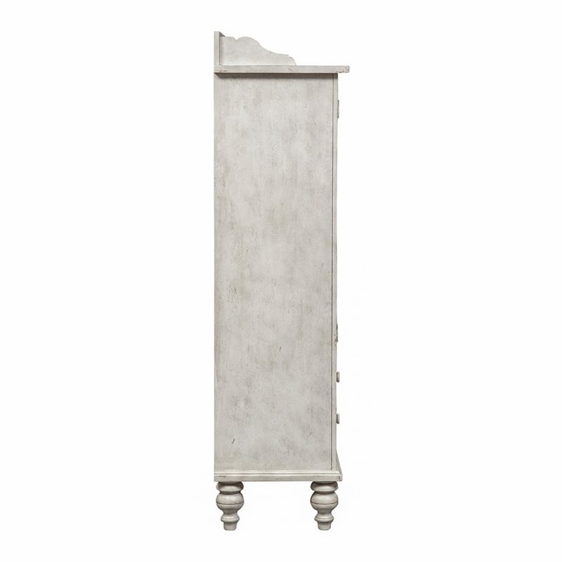 Liberty Furniture Whitney Display Cabinet Dining Room Storage - White