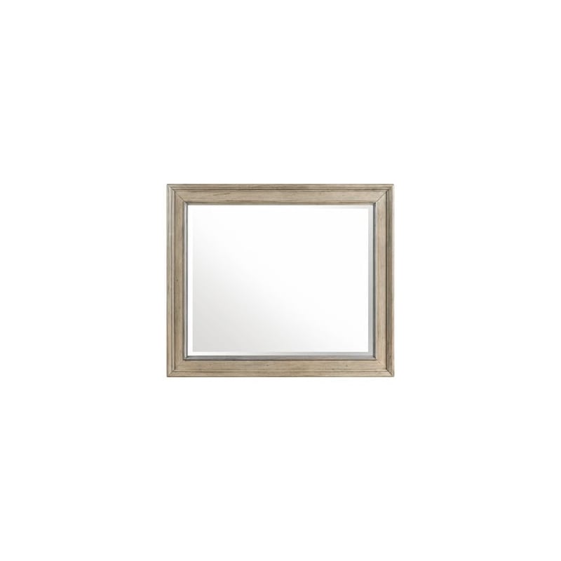 Liberty Furniture Rustic Traditions Landscape Mirror Bedroom Dresser Mount Brown