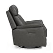 Liberty Furniture Rowland Power Recliner Chair with Charging Port - Gray