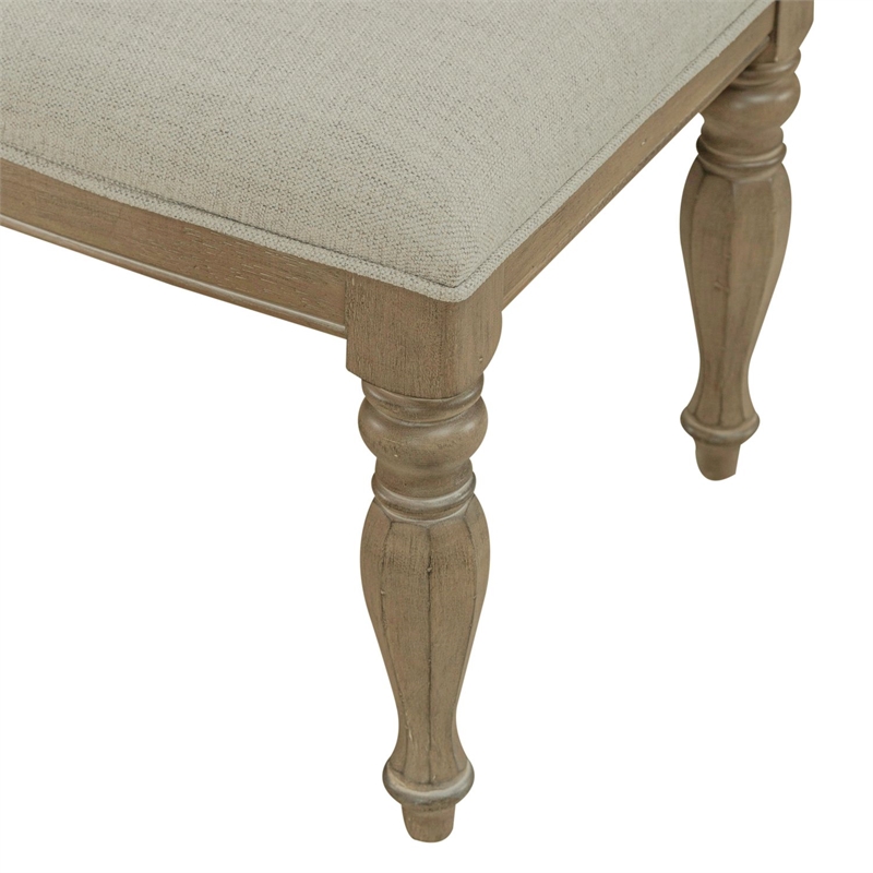 Liberty Furniture Magnolia Manor Splat Back Upholstered Side Chairs 2 Pack Brown