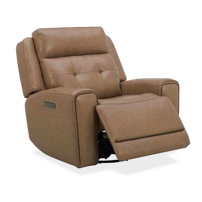 Liberty Furniture Carrington Power Recliner Chair - York Sand Leather