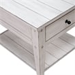 Liberty Furniture Lake House Opt 3 Piece Living Room Set Coffee Table & 2 End Tables Weathered White Oak Wood