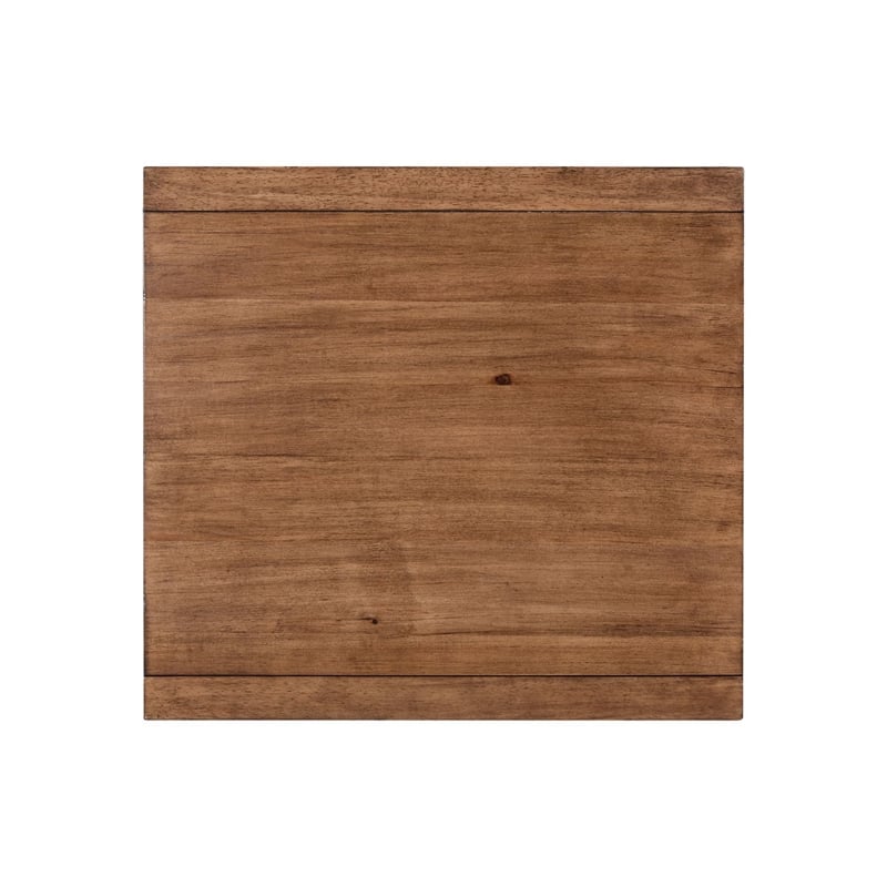 Liberty Furniture Shaker Lakes 3 Piece Living Room Set Cocktail Table & 2 End Tables - Brown Maple Wood