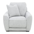 Liberty Furniture Blake Sofa & Recliner Power Reclining Set - Smoke Gray Fabric