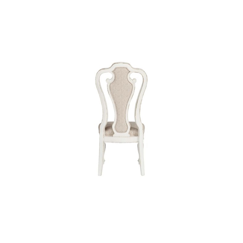 Liberty Furniture Magnolia Manor Alt 7 Piece Double Pedestal Table Set - White