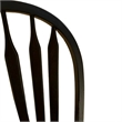 Liberty Furniture Carolina Crossing 5 Piece Gathering Table Dining Room Set with Chairs - Black Wood