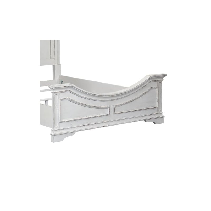 Liberty Furniture Magnolia Manor California King Upholstered Bed Frame Brown Wood