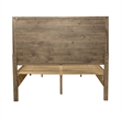 Liberty Furniture Ridgecrest King Storage Drawers Bed Frame - Brown Wood Finish