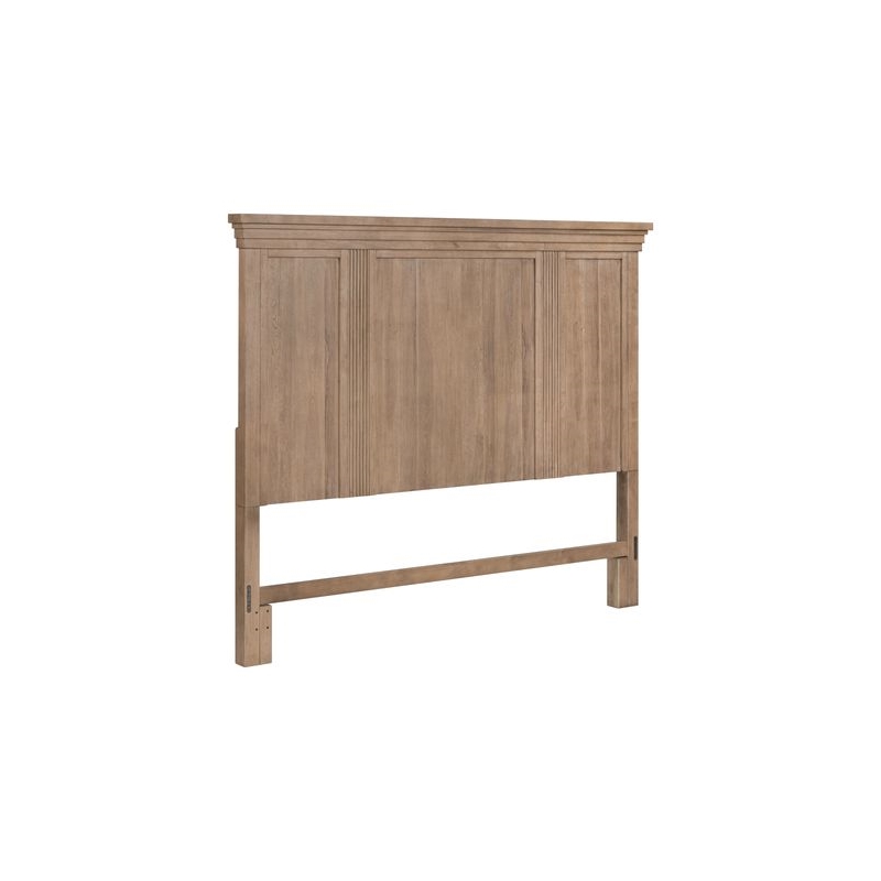 Liberty Furniture Haven Hills Bedroom King Panel Bed Headboard Brown Birch Wood