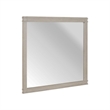 Liberty Furniture New Haven Dresser Mount Mirror for Bedroom - White Oak Frame