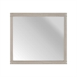 Liberty Furniture New Haven Dresser Mount Mirror for Bedroom - White Oak Frame