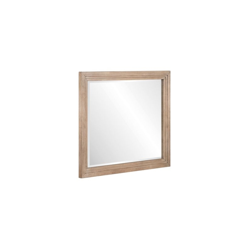 Liberty Furniture Haven Hills Dresser Mount Landscape Mirror for Bedroom - Brown