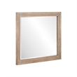 Liberty Furniture Haven Hills Dresser Mount Landscape Mirror for Bedroom - Brown