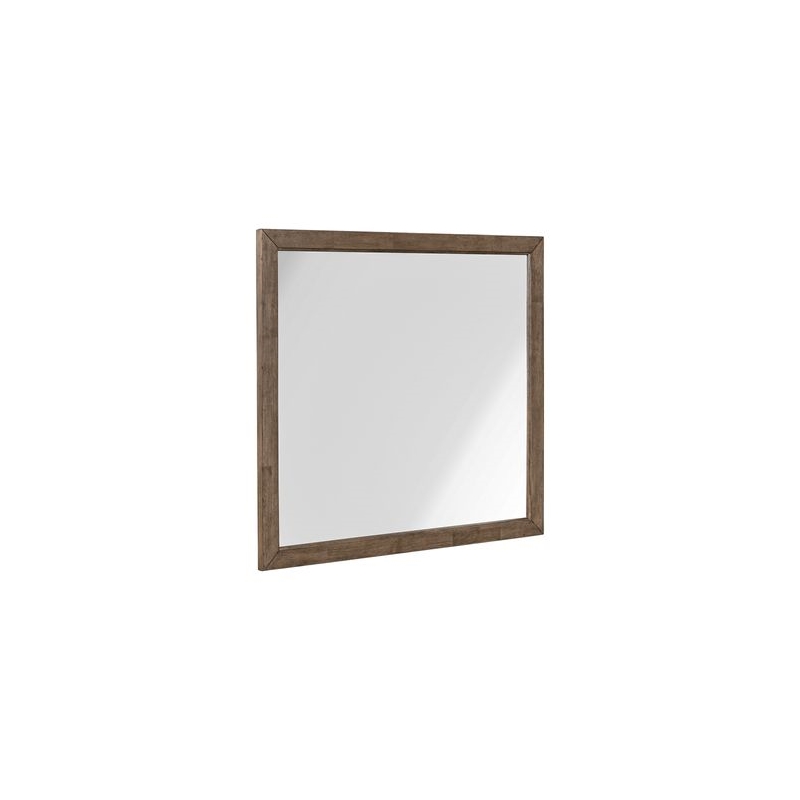 Liberty Furniture Shaker Lakes Dresser Mount Landscape Mirror for Bedroom -Brown