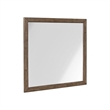 Liberty Furniture Shaker Lakes Dresser Mount Landscape Mirror for Bedroom -Brown