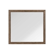 Liberty Furniture Shaker Lakes Dresser Mount Landscape Mirror for Bedroom -Brown