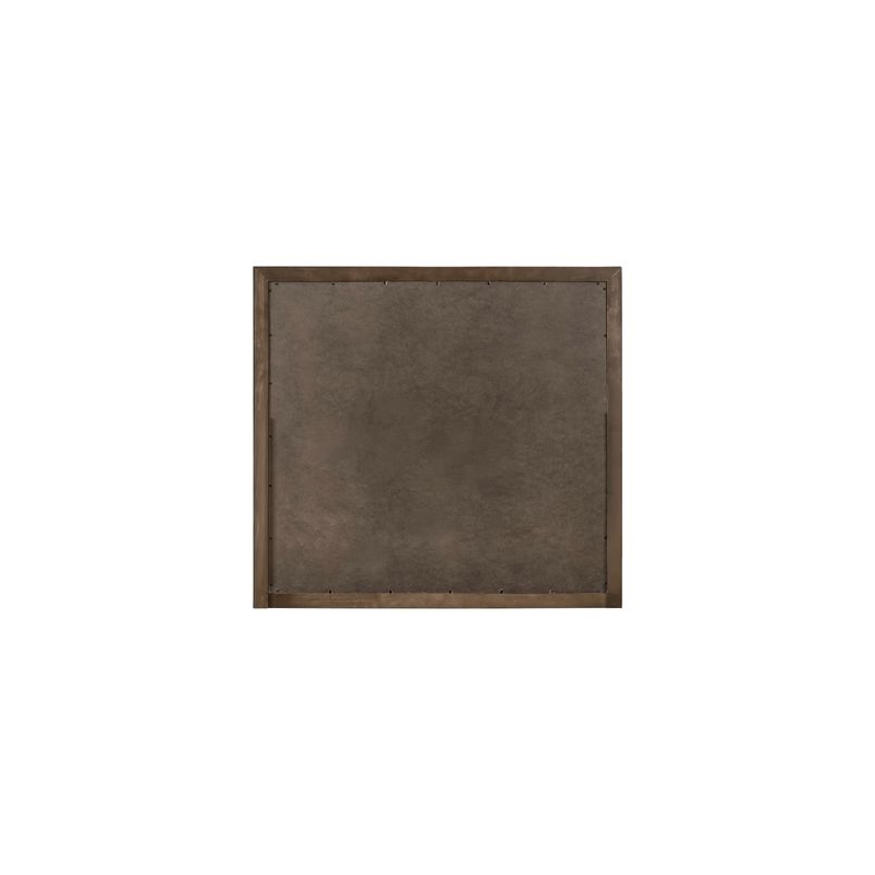 Liberty Furniture Shaker Lakes Dresser Mount Landscape Mirror for Bedroom -Brown