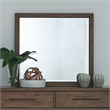 Liberty Furniture Shaker Lakes Dresser Mount Landscape Mirror for Bedroom -Brown