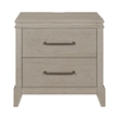 Liberty Furniture New Haven Bedroom Night Stand with Charging Station White Oak
