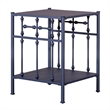 Liberty Furniture Vintage Series Bedroom Open Night Stand Table - Navy Metal