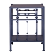 Liberty Furniture Vintage Series Bedroom Open Night Stand Table - Navy Metal