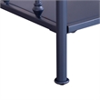 Liberty Furniture Vintage Series Bedroom Open Night Stand Table - Navy Metal