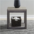 Liberty Furniture Piedmont Living Room End Table - Brown Oak Wood