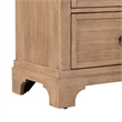 Liberty Furniture Haven Hills Bedroom Night Stand with Charging Station - Brown