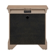 Liberty Furniture Haven Hills Bedroom Night Stand with Charging Station - Brown