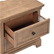 Liberty Furniture Haven Hills Bedroom Night Stand with Charging Station - Brown