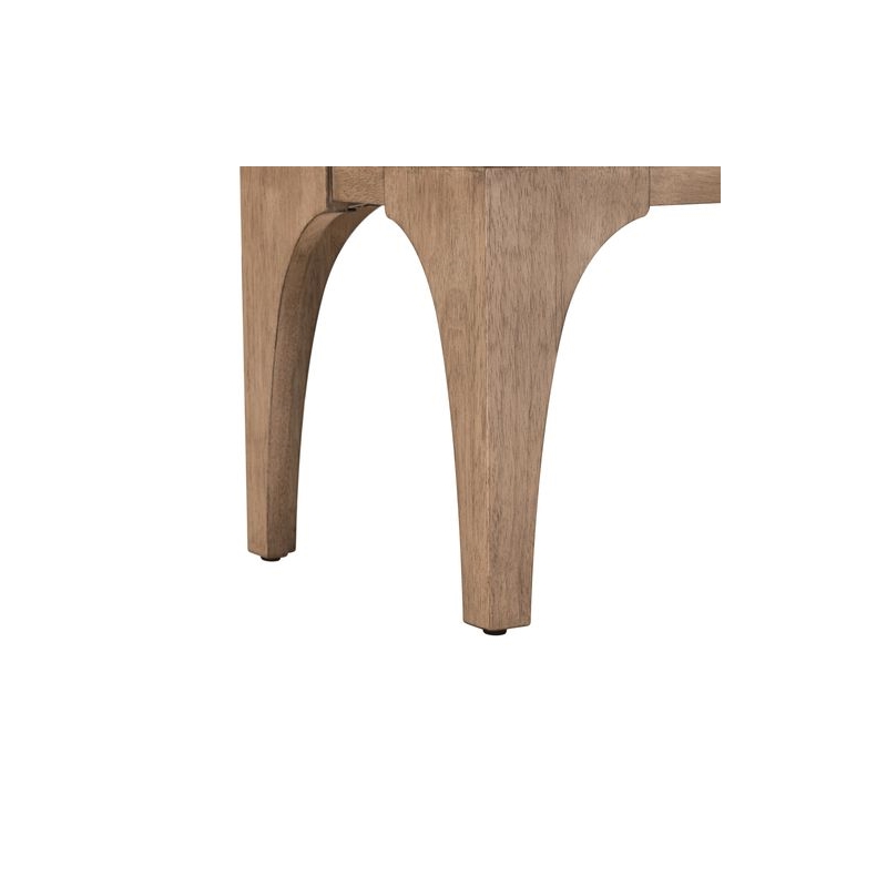 Liberty Furniture Haven Hills Bed Bench with Hidden Storage - Brown Birch Wood