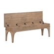 Liberty Furniture Haven Hills Bed Bench with Hidden Storage - Brown Birch Wood