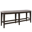 Liberty Furniture Double Bridge Opt 6 Piece Gathering Table Dining Set Brown