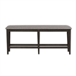 Liberty Furniture Double Bridge Opt 6 Piece Gathering Table Dining Set Brown
