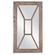 Bassett Mirror Boca Wood Wall Mirror in Natural