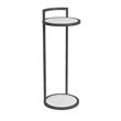 Surrey Marble Scatter Table in Black and White
