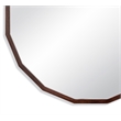 Langley Wall Mirror in Bronze Polyurethane