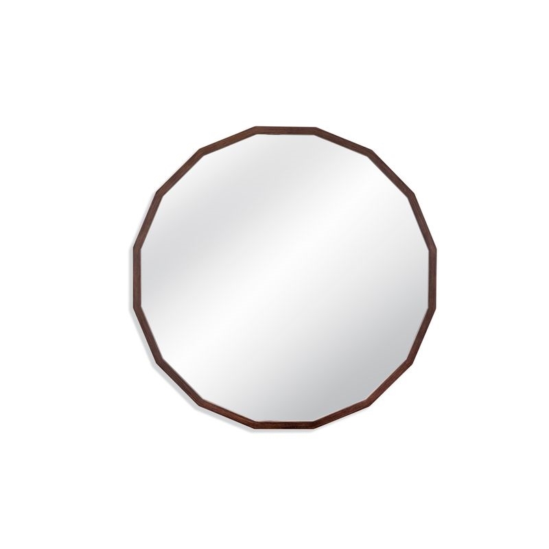 Langley Wall Mirror in Bronze Polyurethane