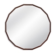 Langley Wall Mirror in Bronze Polyurethane