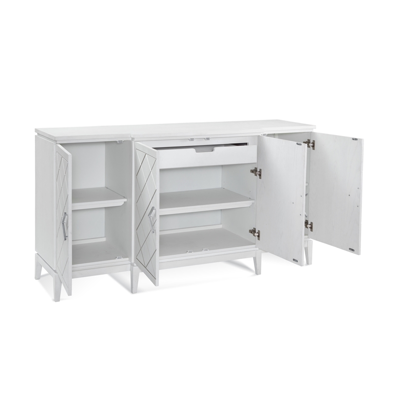 Farrow Server in White Wood