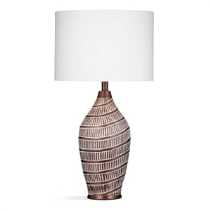 Santa Cruz Copper Resin Table Lamp