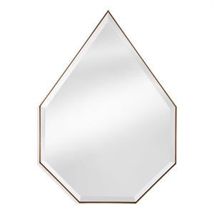 Arlington Wall Mirror in Gold Metal