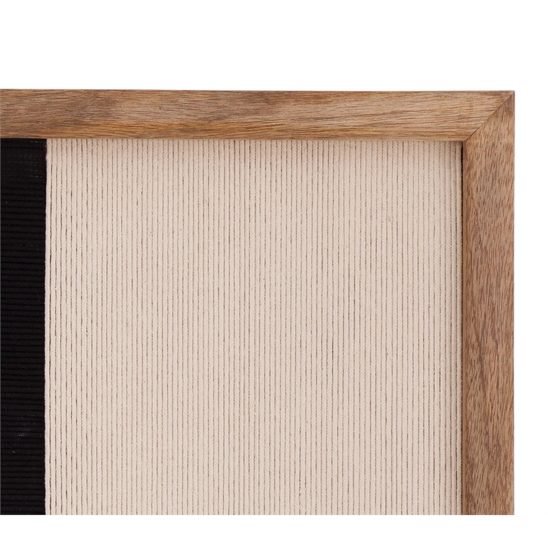 Brachiaria Wall Art in Natural Engineered Wood Frame