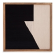 Brachiaria Wall Art in Natural Engineered Wood Frame
