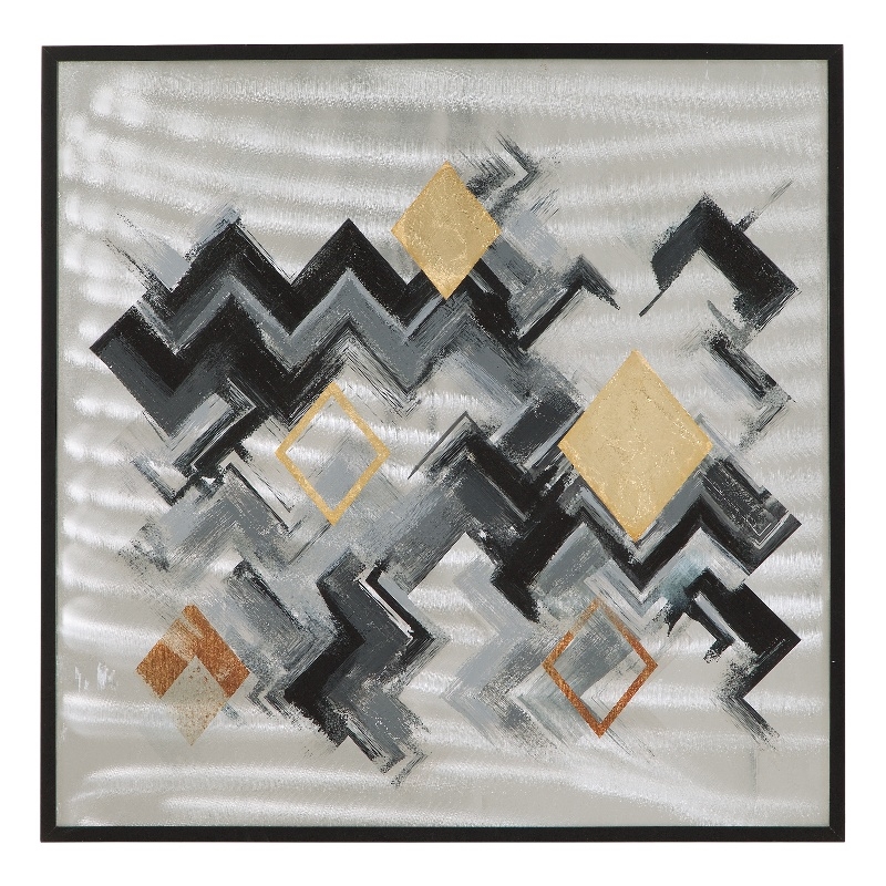 Ways in Aluminum with Black Metal Frame