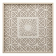 Baize Wall Art in Natural Wood Frame