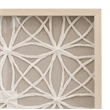 Baize Wall Art in Natural Wood Frame