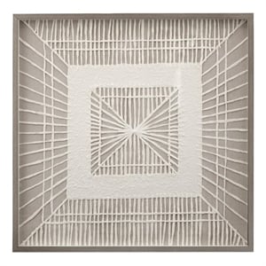 Bedford Wall Art in Beige Engineered Wood