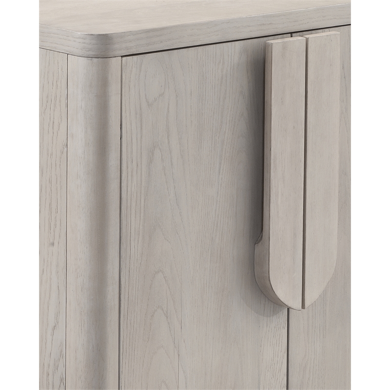 Karina Server in Natural Blonde Oak Wood